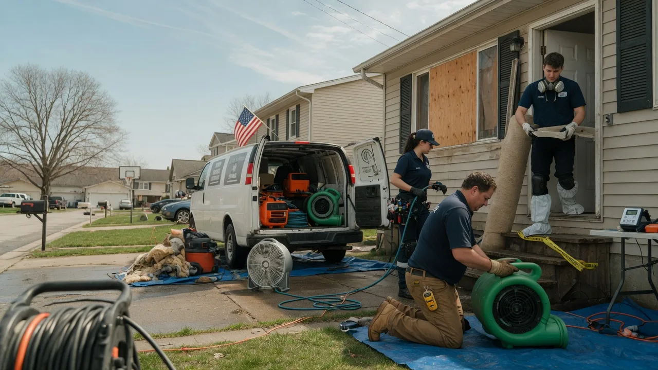 Water Damage Restoration in Aultman, PA near me